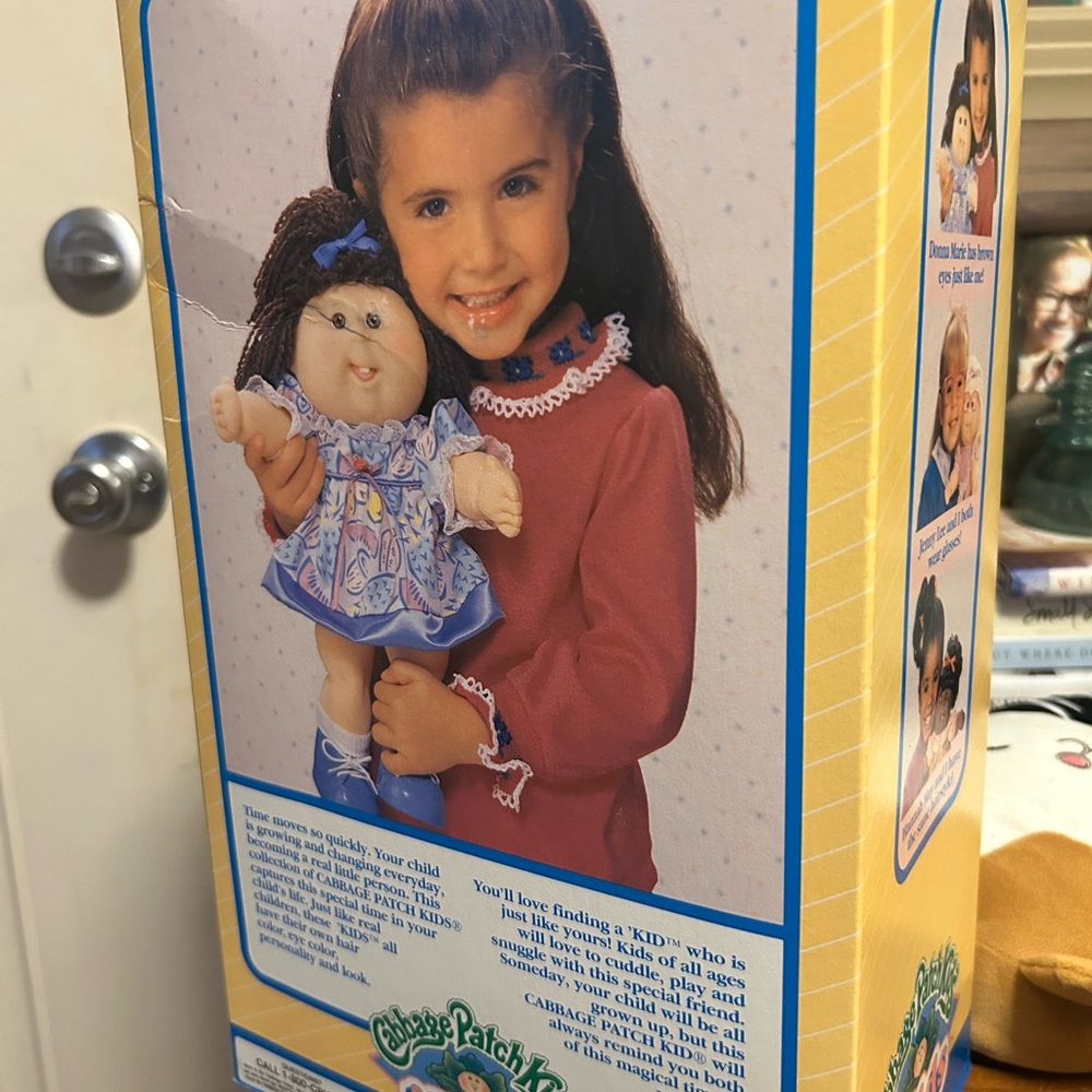 Colorful Cabbage Patch Kids Doll with Plush Body and Cheerful Expression - Picture 4 of 4